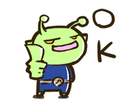 Uchujinkun sticker #5426088