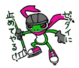 Ice hockey lovers sticker #5426174