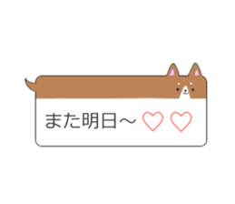 Corgi's cocoa. sticker #5427304