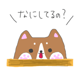 Corgi's cocoa. sticker #5427311