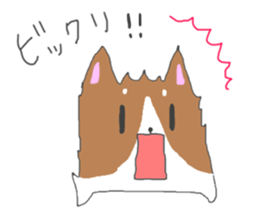 Corgi's cocoa. sticker #5427313