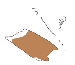 Corgi's cocoa. sticker #5427320