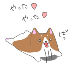 Corgi's cocoa. sticker #5427322