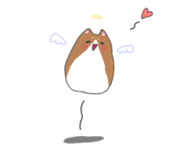 Corgi's cocoa. sticker #5427324