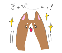 Corgi's cocoa. sticker #5427326