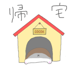 Corgi's cocoa. sticker #5427331