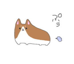Corgi's cocoa. sticker #5427332