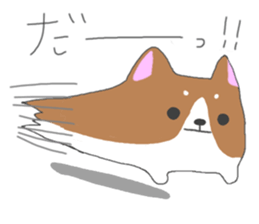 Corgi's cocoa. sticker #5427336