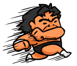 Choshu riki "The sticker revolution" sticker #5427582