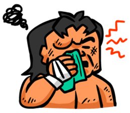 Choshu riki "The sticker revolution" sticker #5427595