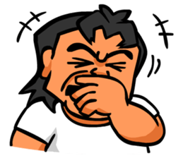 Choshu riki "The sticker revolution" sticker #5427597