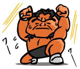 Choshu riki "The sticker revolution" sticker #5427599