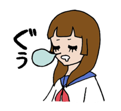 Obediently system girl sticker #5427790