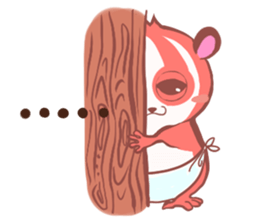 Everyday of slow loris sticker #5428222