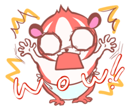 Everyday of slow loris sticker #5428223