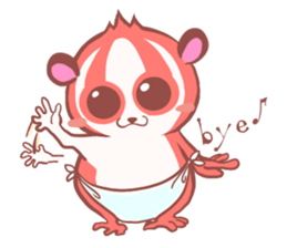 Everyday of slow loris sticker #5428230