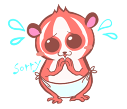 Everyday of slow loris sticker #5428231