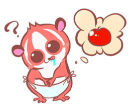Everyday of slow loris sticker #5428234