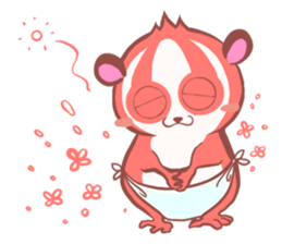 Everyday of slow loris sticker #5428238