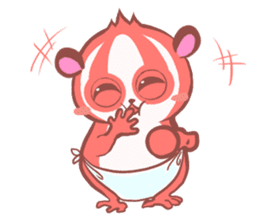 Everyday Of Slow Loris By Etekichi Sticker 5428241