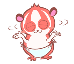 Everyday of slow loris sticker #5428240