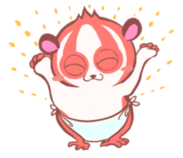 Everyday of slow loris sticker #5428245
