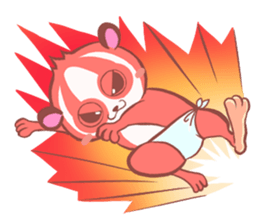 Everyday of slow loris sticker #5428249