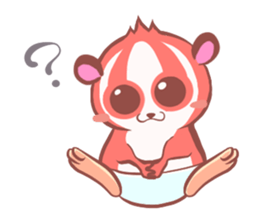 Everyday of slow loris sticker #5428250