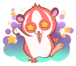 Everyday of slow loris sticker #5428251