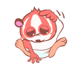 Everyday of slow loris sticker #5428258