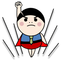 Japanese office worker 7: 3 man sticker #5428264