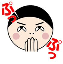 Japanese office worker 7: 3 man sticker #5428277