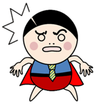 Japanese office worker 7: 3 man sticker #5428281