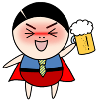 Japanese office worker 7: 3 man sticker #5428284