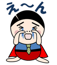 Japanese office worker 7: 3 man sticker #5428287