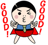 Japanese office worker 7: 3 man sticker #5428289