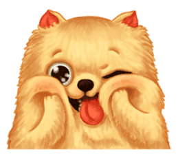 Puppy Loves to Chat sticker #5429157
