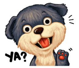 Puppy Loves to Chat sticker #5429167
