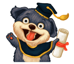 Puppy Loves to Chat sticker #5429172