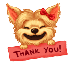 Puppy Loves to Chat sticker #5429174