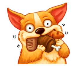 Puppy Loves to Chat sticker #5429179