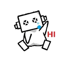 Tears robot sticker #5429500