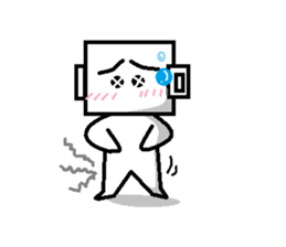 Tears robot sticker #5429506