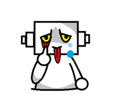 Tears robot sticker #5429511