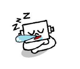 Tears robot sticker #5429518