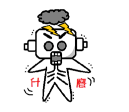 Tears robot sticker #5429526