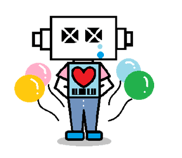 Tears robot sticker #5429532