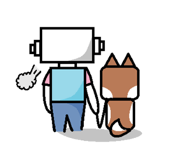 Tears robot sticker #5429534