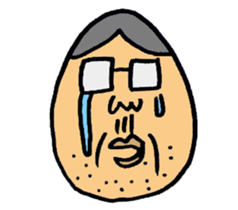 The sticker of old bird. sticker #5429668