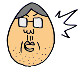 The sticker of old bird. sticker #5429682